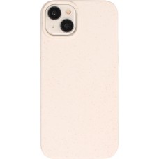 Coque iPhone 15 - Bio Eco-Friendly biodégradable écologique nature - Blanc