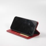 Coque iPhone 15 - Flip Géometrique - Rouge