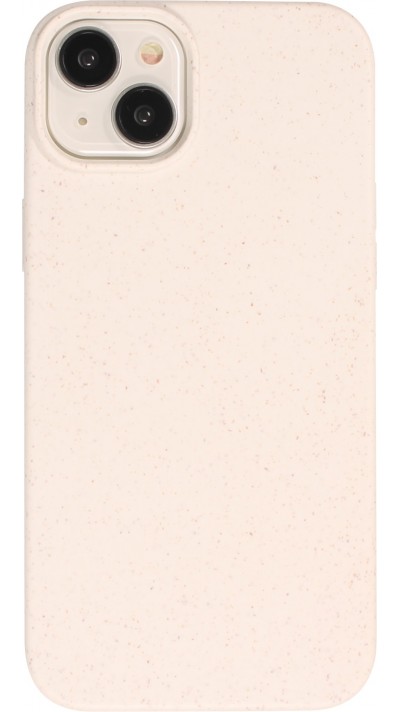 Coque iPhone 15 Plus - Bio Eco-Friendly biodégradable écologique nature - Blanc