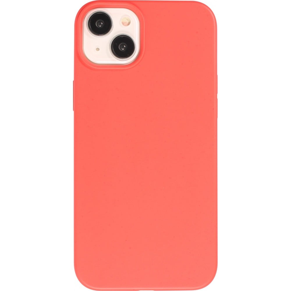 Coque iPhone 15 Plus - Bio Eco-Friendly biodégradable écologique nature - Rouge