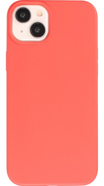 Coque iPhone 15 Plus - Bio Eco-Friendly biodégradable écologique nature - Rouge