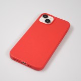 Coque iPhone 15 Plus - Bio Eco-Friendly biodégradable écologique nature - Rouge