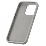 Coque iPhone 15 Pro Max - E-Ink Display DIY avec technologie NFC pour photo personnalisée - Gris