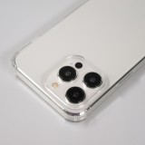 iPhone 16 Pro Max Case Hülle - Gummi transparent bumper mit Seil - Grün / gold