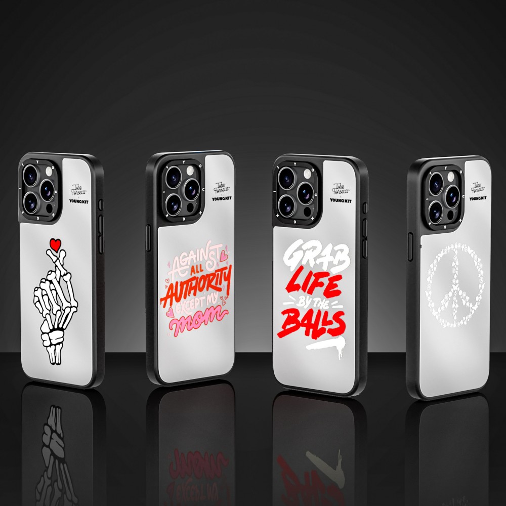 Coque iPhone 15 Pro Max - Youngkit x Tobe Fonseca - Mirror Grab Life by the Balls