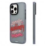 Coque iPhone 15 Pro Max - Youngkit @Blushing. ginger Positive Quotes Case - Noir