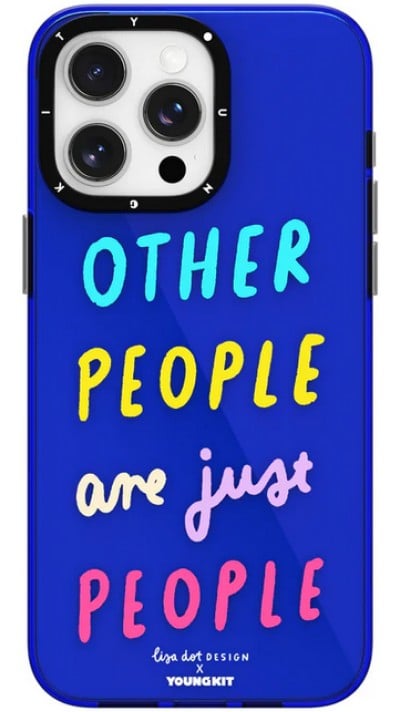 iPhone 15 Pro Max Case Hülle - Youngkit @LisadotDesign Positive Quotes Case Other People