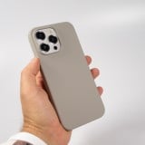 Coque iPhone 15 Pro Max - Soft Touch - Taupe