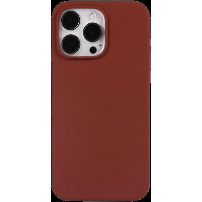 Coque iPhone 15 Pro - Soft Touch - Terracotta