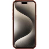 Coque iPhone 15 Pro - Soft Touch - Terracotta