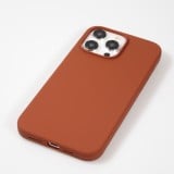 Coque iPhone 15 Pro - Soft Touch - Terracotta