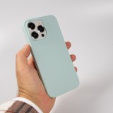 Coque iPhone 15 Pro - Soft Touch - Vert d'eau