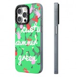 iPhone 15 Pro Case Hülle - Youngkit Summer Fruit-Themed Case mit Magsafe - Grün