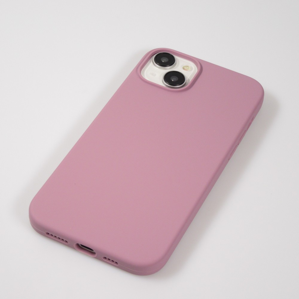iPhone 15 Plus Case Hülle - Soft Touch - Malvenfarben