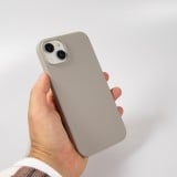 Coque iPhone 15 Plus - Soft Touch - Taupe