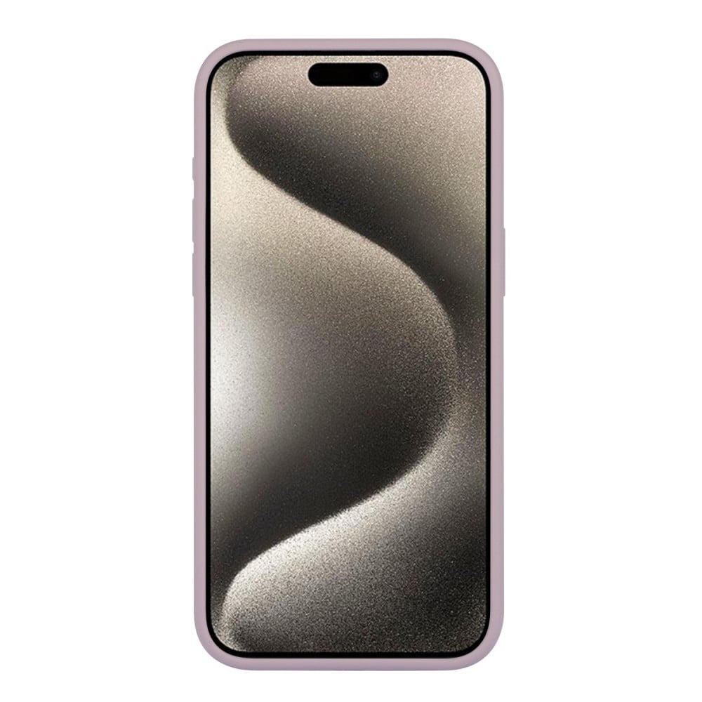 Coque iPhone 15 Plus - Soft Touch - Violet clair