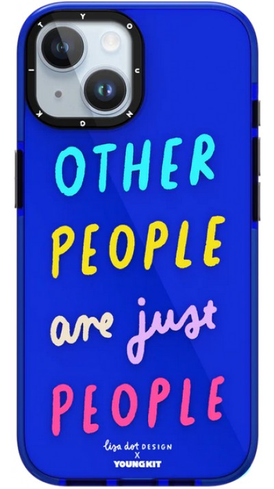 iPhone 15 Case Hülle - Youngkit @LisadotDesign Positive Quotes Case Other People