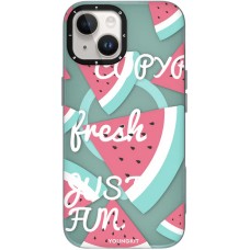 iPhone 15 Case Hülle - Youngkit Summer Fruit-Themed Case mit Magsafe - Wassermelon