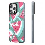 Coque iPhone 15 - Youngkit Summer Fruit-Themed Case avec Magsafe - Pastèque