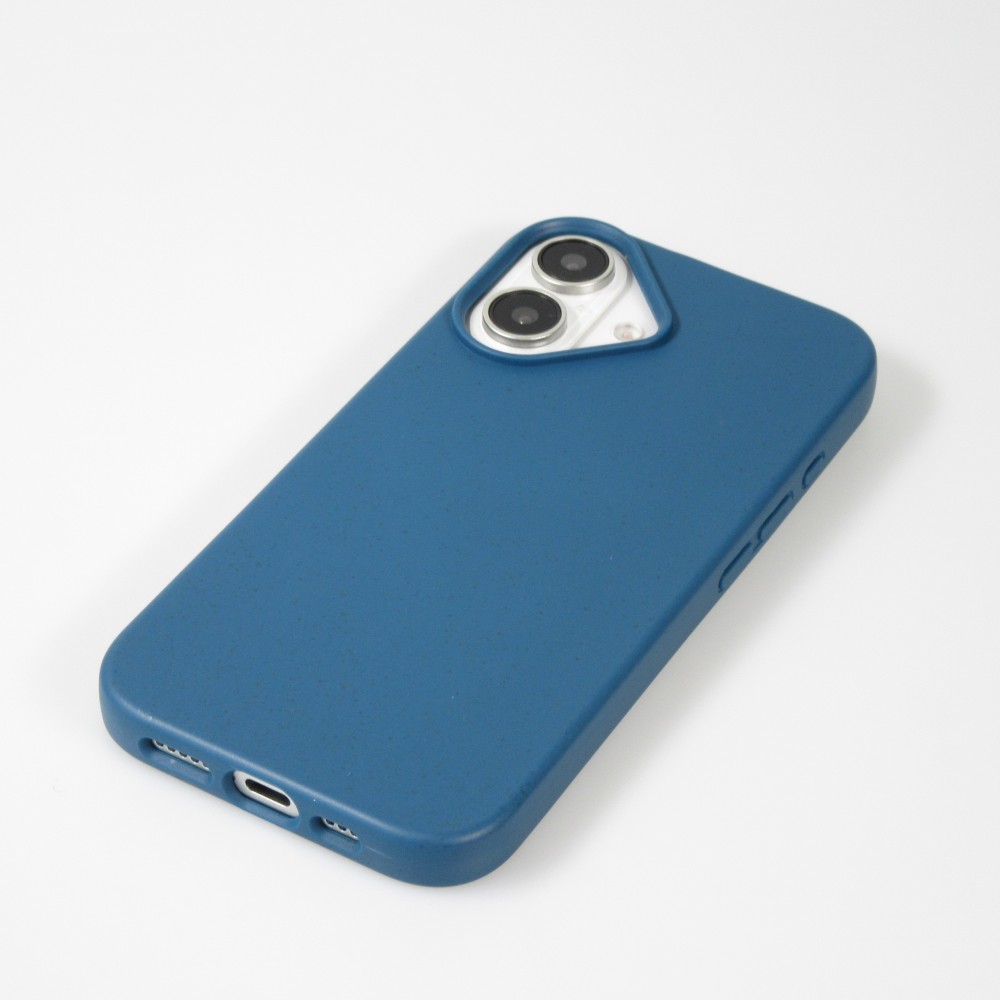 Coque iPhone 16 - Bio Eco-Friendly - Bleu