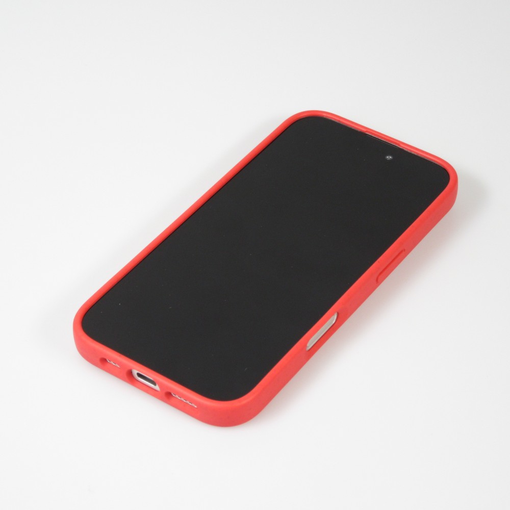 iPhone 16 Case Hülle - Bio Eco-Friendly biologisch Kompostierbar ökologisch - Rot