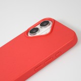 Coque iPhone 16 - Bio Eco-Friendly biodégradable écologique nature - Rouge