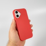 Coque iPhone 16 - Bio Eco-Friendly biodégradable écologique nature - Rouge