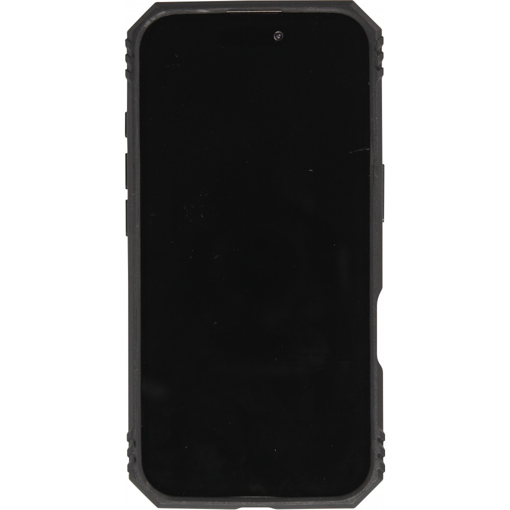 iPhone 16 Case Hülle - Full Body Armor Military-Grade - Schwarz