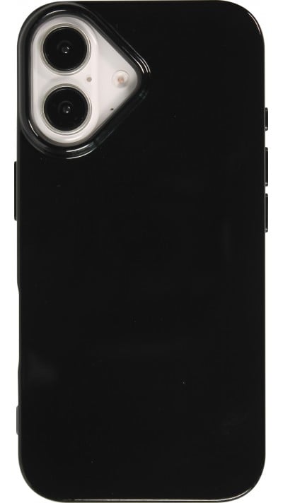 Coque iPhone 16 - Gel - Noir