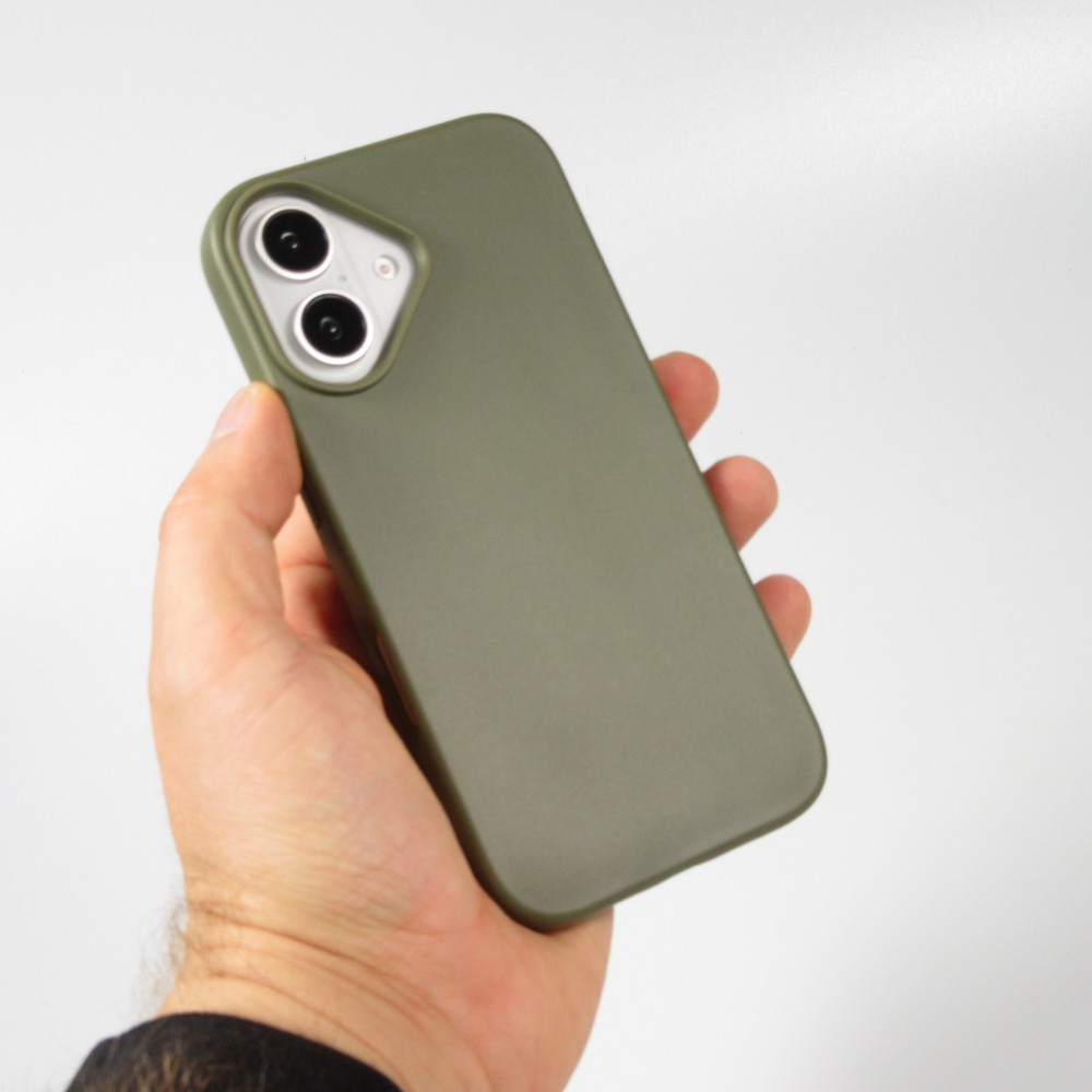 iPhone 16 Plus Case Hülle - Bio Eco-Friendly biologisch Kompostierbar ökologisch - Dunkelgrün