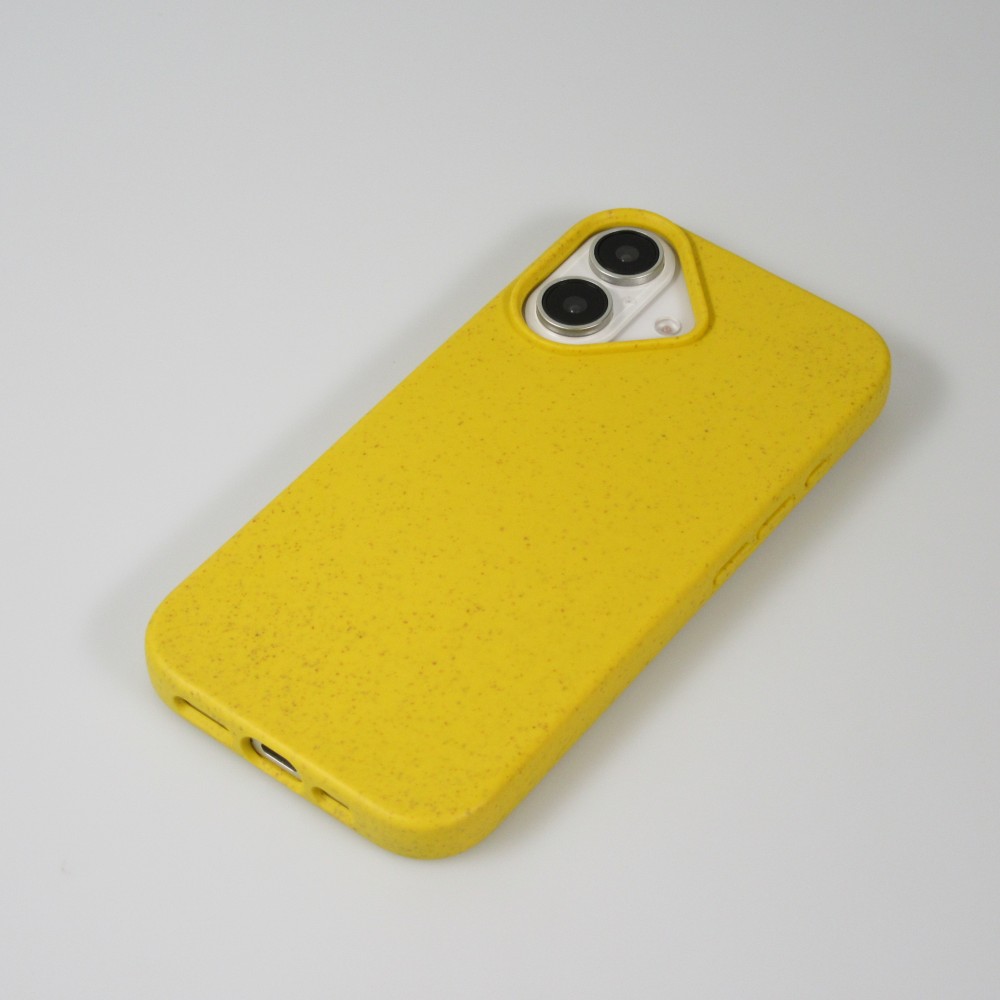 Coque iPhone 16 Plus - Bio Eco-Friendly jaune