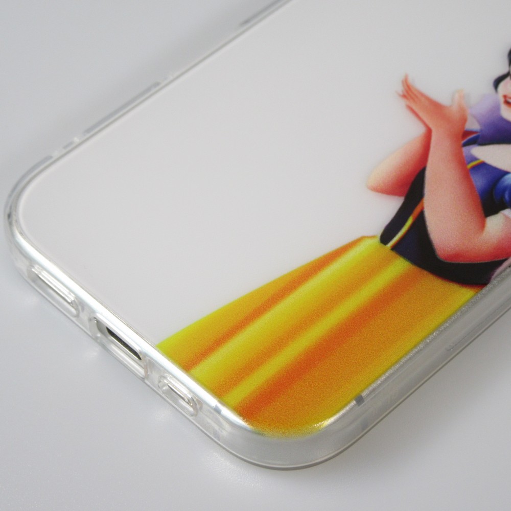 Coque iPhone 16 Plus - Gel cartoon Blanche neige