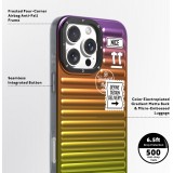 iPhone 16 Pro Max Case Hülle - Youngkit Glow Luggage-Inspired - Blau/violett