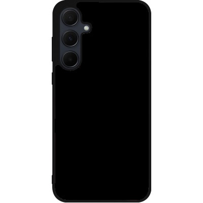 Coque personnalisée en Silicone rigide noir - Samsung Galaxy A55 5G