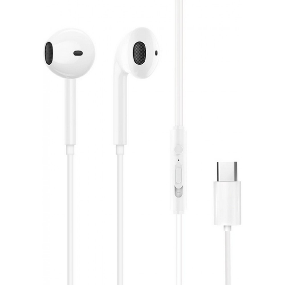 Ecouteurs in-ear avec connexion USB-C iPhone & Android (iPhone 15) Dudao - Blanc