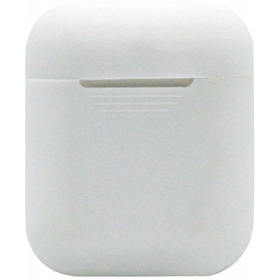 Etui AirPods 1 / 2 - Silicone - Blanc