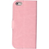 Fourre iPhone 5/5s / SE (2016) - Premium Flip - Rose clair