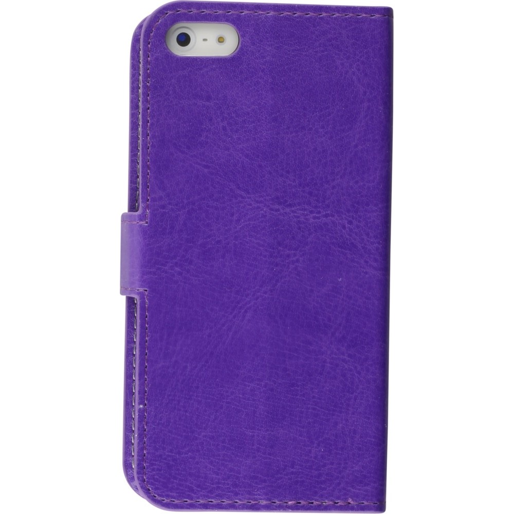 Fourre iPhone 5/5s / SE (2016) - Premium Flip - Violet