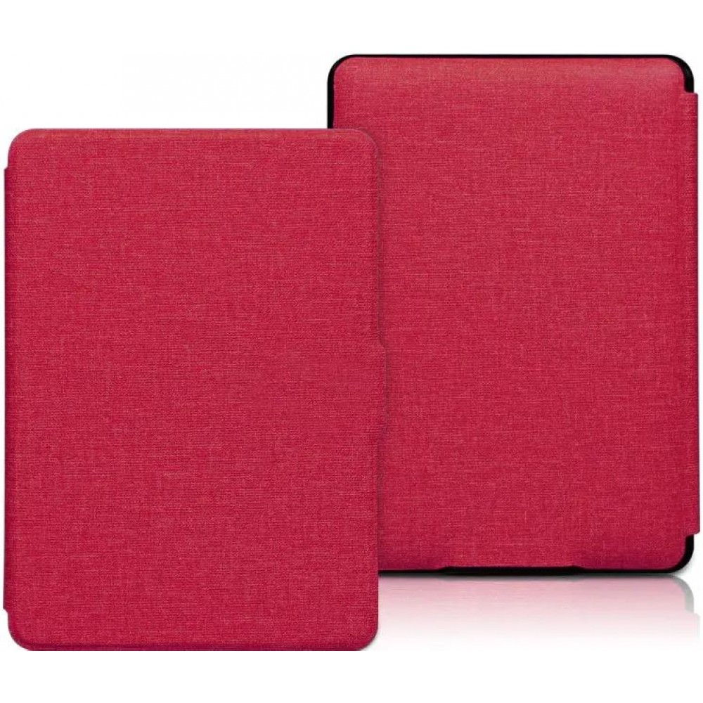 Fourre Kindle Paperwhite 2021 - Étui de protection Flip Auto On & Off - Rose foncé