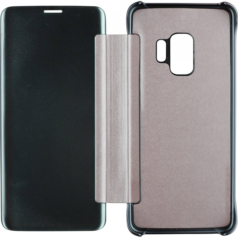 Hülle Samsung Galaxy S9+ - Clear View Cover - Hellrosa