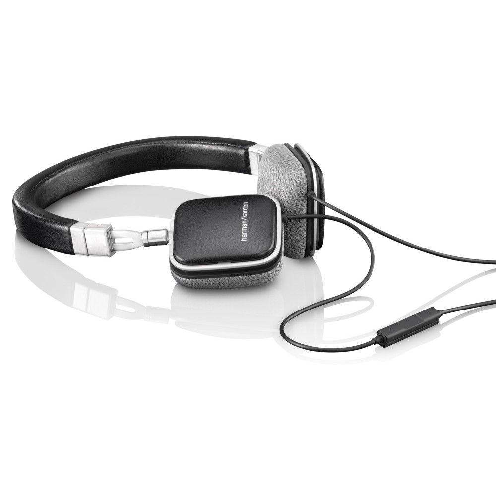 Harman/Kardon SOHO Casque On-Ear HiFi luxueux, portable & pliable - Noir