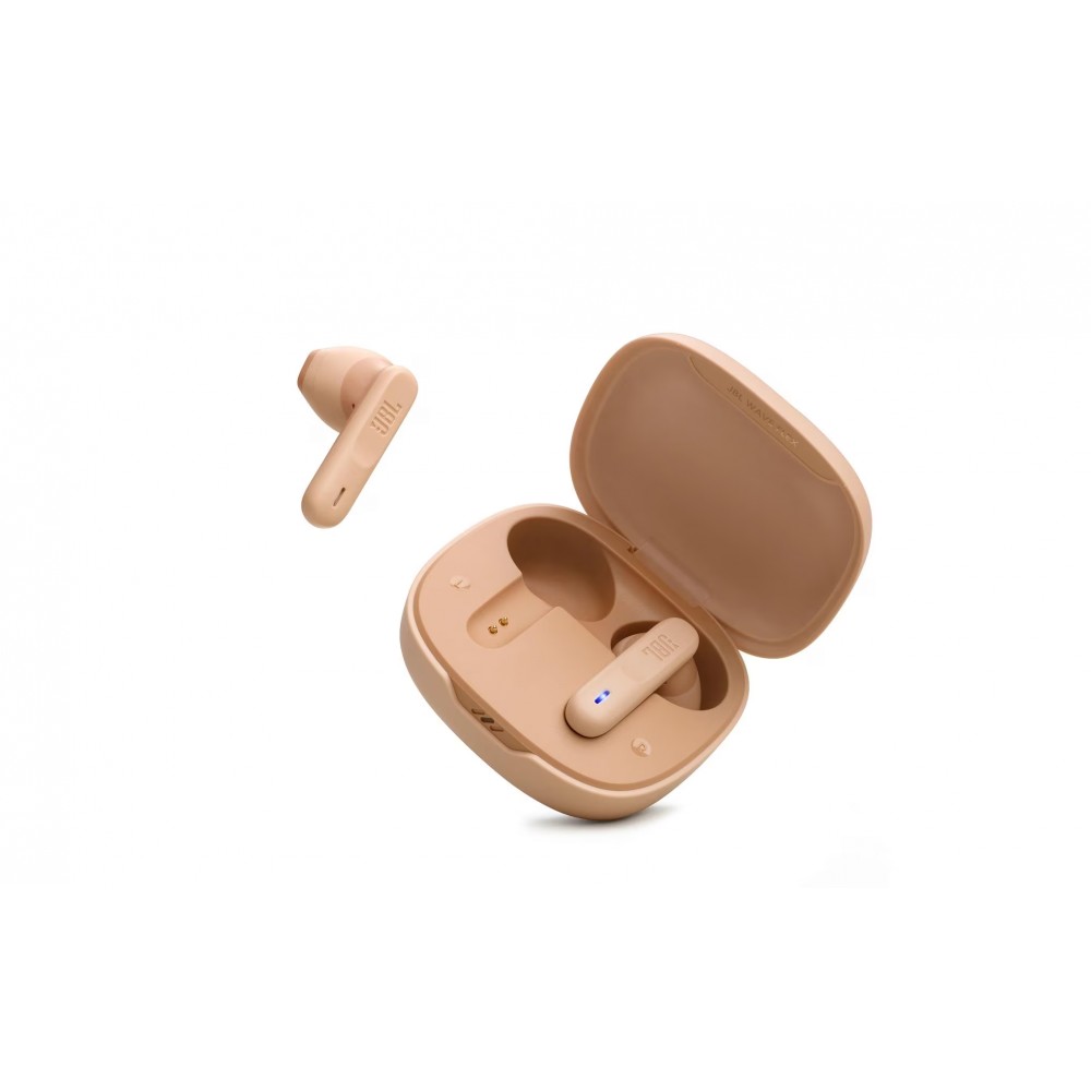 JBL Wave Flex TWS deep bass - écouteurs in-ear sans fil Bluetooth - Beige