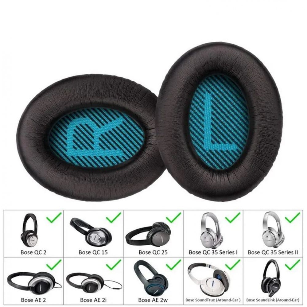 Kit de coussinets d'oreille pour casque Bose Quietcomfort 35 Qc35 