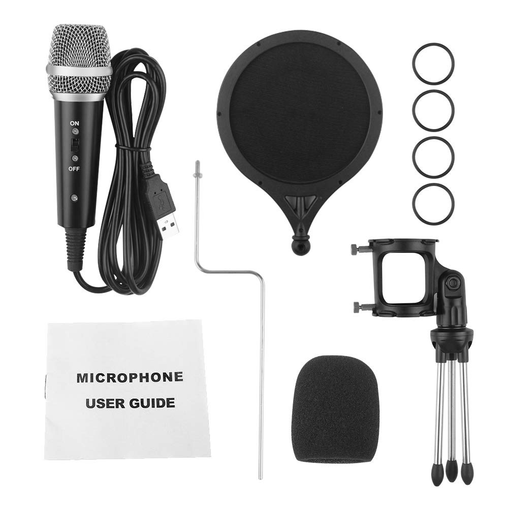 Kit microphone professionnel à condensateur streaming - studio - gaming