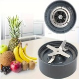 Lames de rechange universelles pour le mixeur Nutribullet Smoothie Maker avec 6 lames - Gris