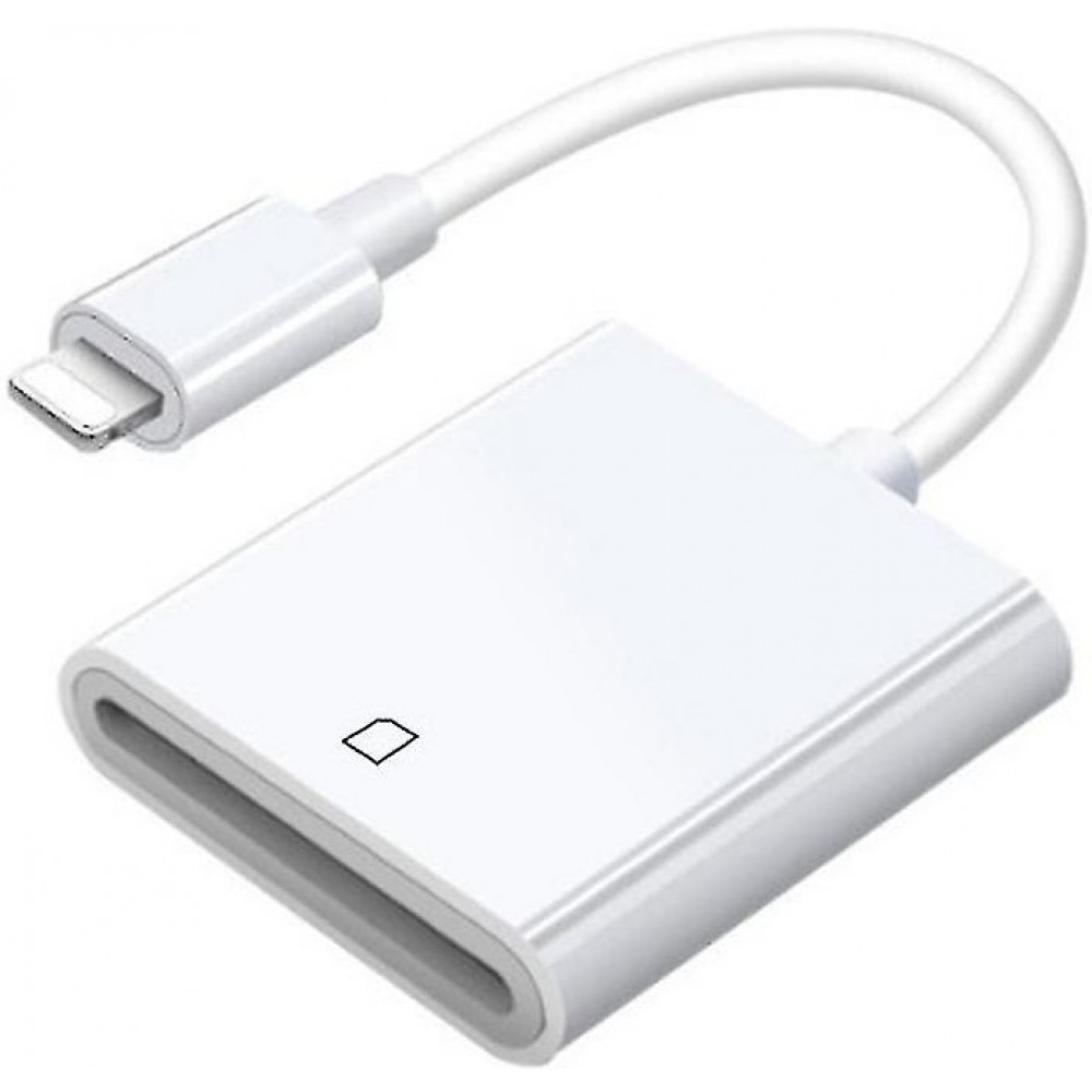 Câble adaptateur pour lecteur de carte SD et Micro SD - adapté pour iPhone  et iPad - 8