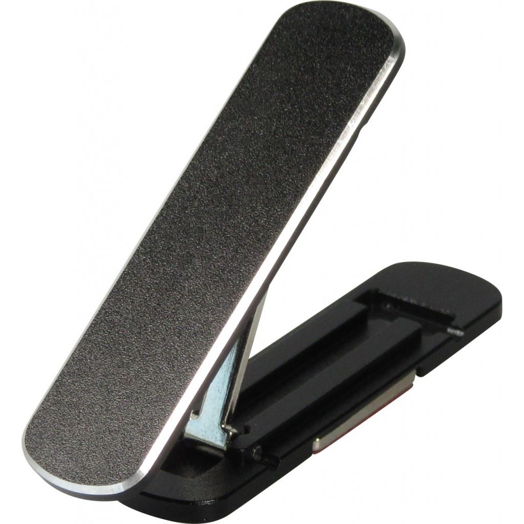 Mini Smartphone & Tablet Halter faltbar Aluminium Desktop Ständer - Schwarz  - Kaufen auf PhoneLook