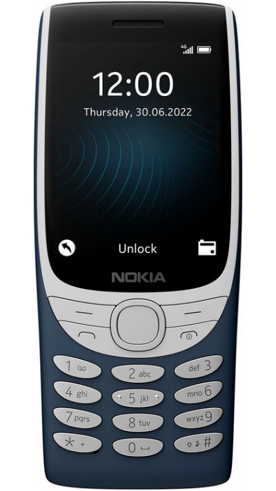 Nokia 8210 4G - Téléphone portable néo-rétro - Bleu