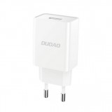 Pack Ladestecker Adapter USB-A 10W + Ladekabel USB-A 2.1A auf USB-C Dudao - Weiss