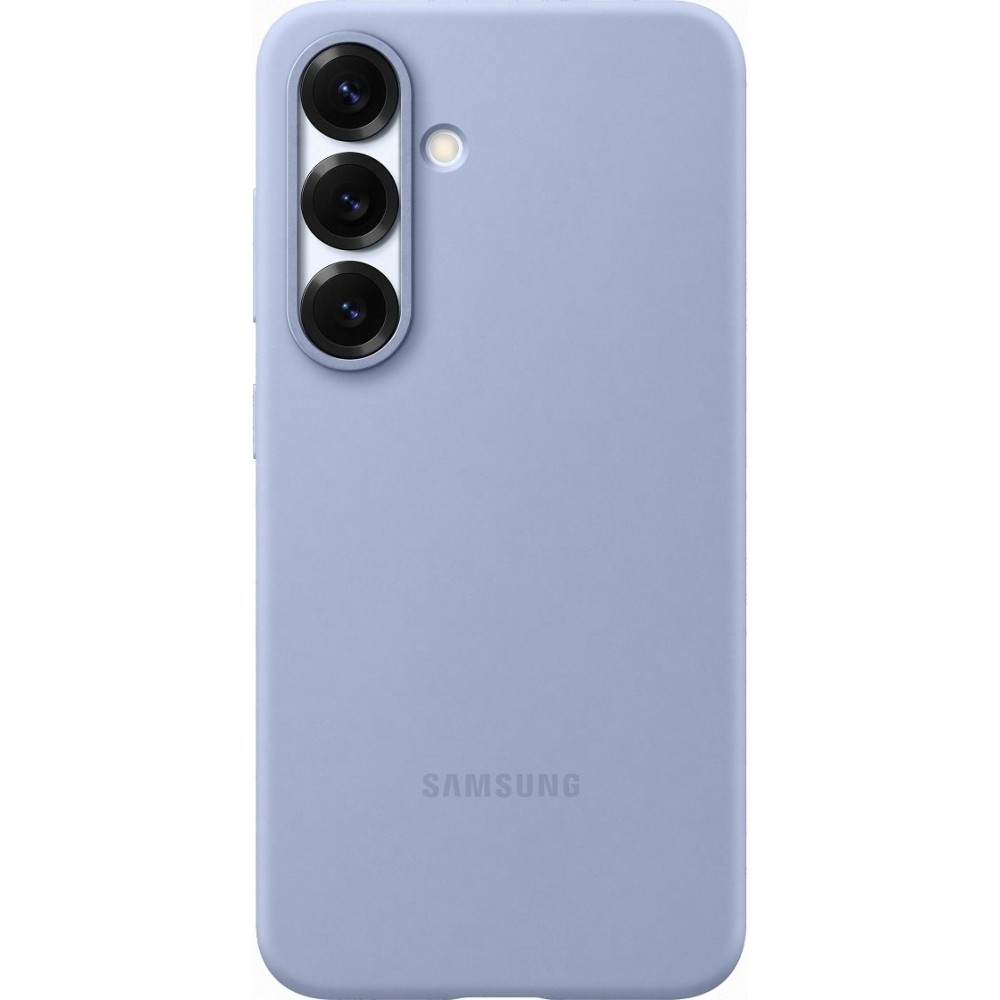 Coque Samsung Galaxy S25 - Samsung original Silicone - Bleu clair